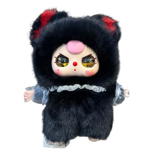 Baby Three 800% AI Black Cat Warrior Liquid Special Eyes Doll - Picture 5 of 5